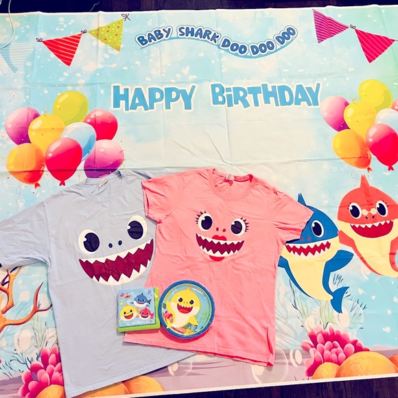 pinkfong Other - Baby Shark Party Supplies!!